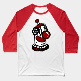 Puffball Clown Baseball T-Shirt